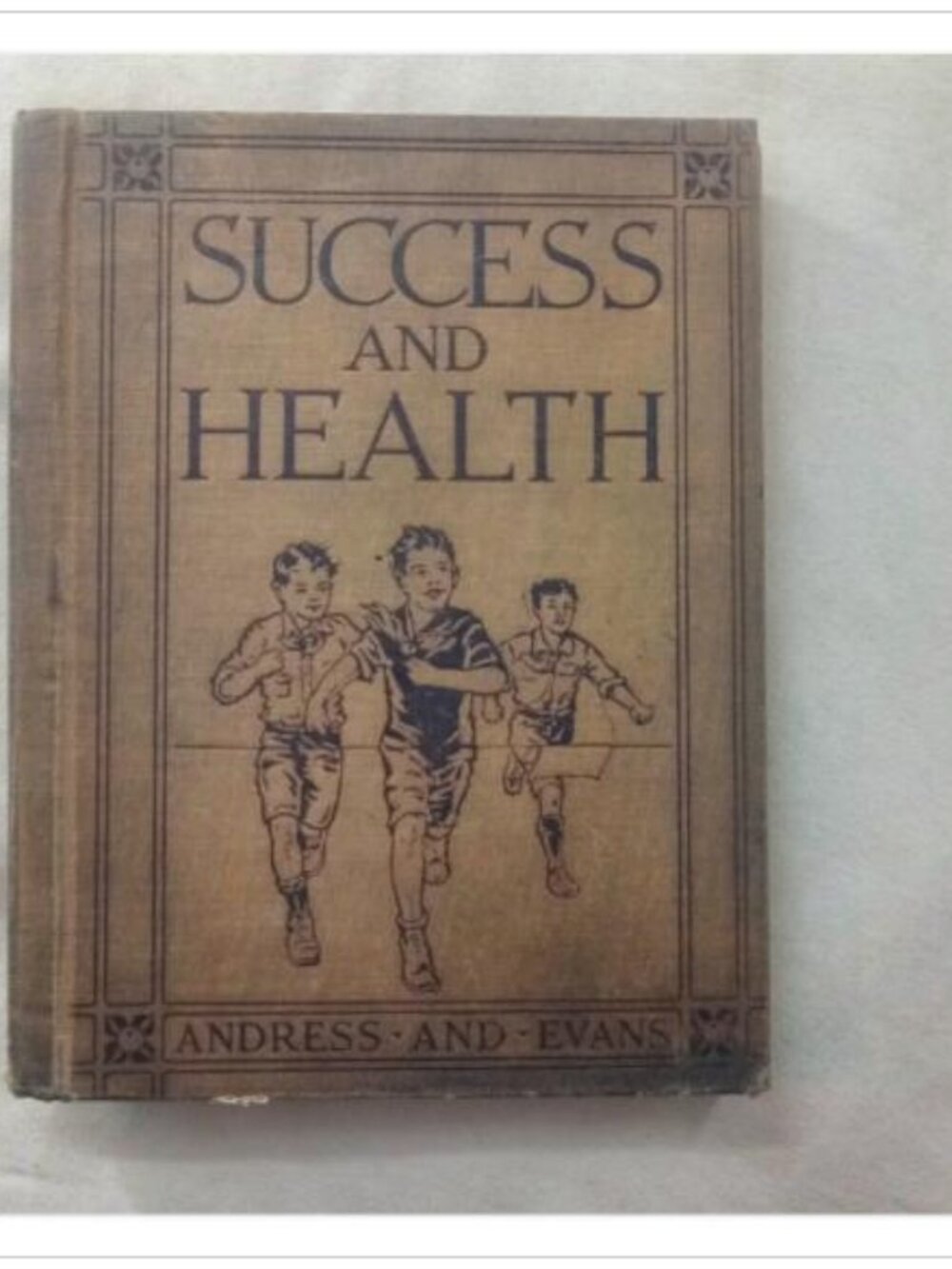 Success and Health J. Mace Andress, W. A. Evans Hardcover Book Vintage Novel